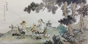 中國美術(shù)家協(xié)會 胡生旺藝術(shù)節(jié)期間來通渭悅心國際書畫村創(chuàng)作交流